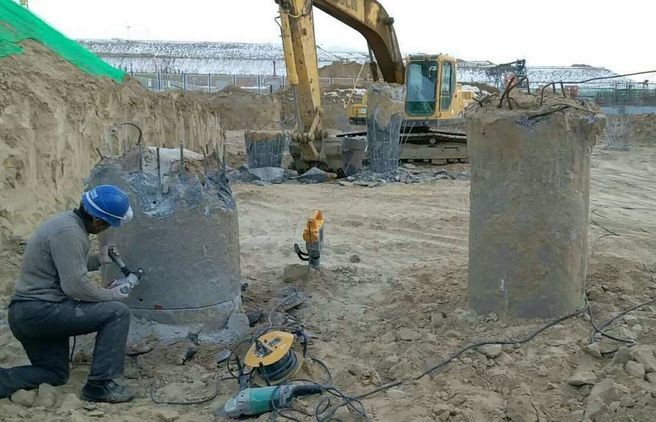 巖土工程中的樁頭破除工藝流程以及技術要求